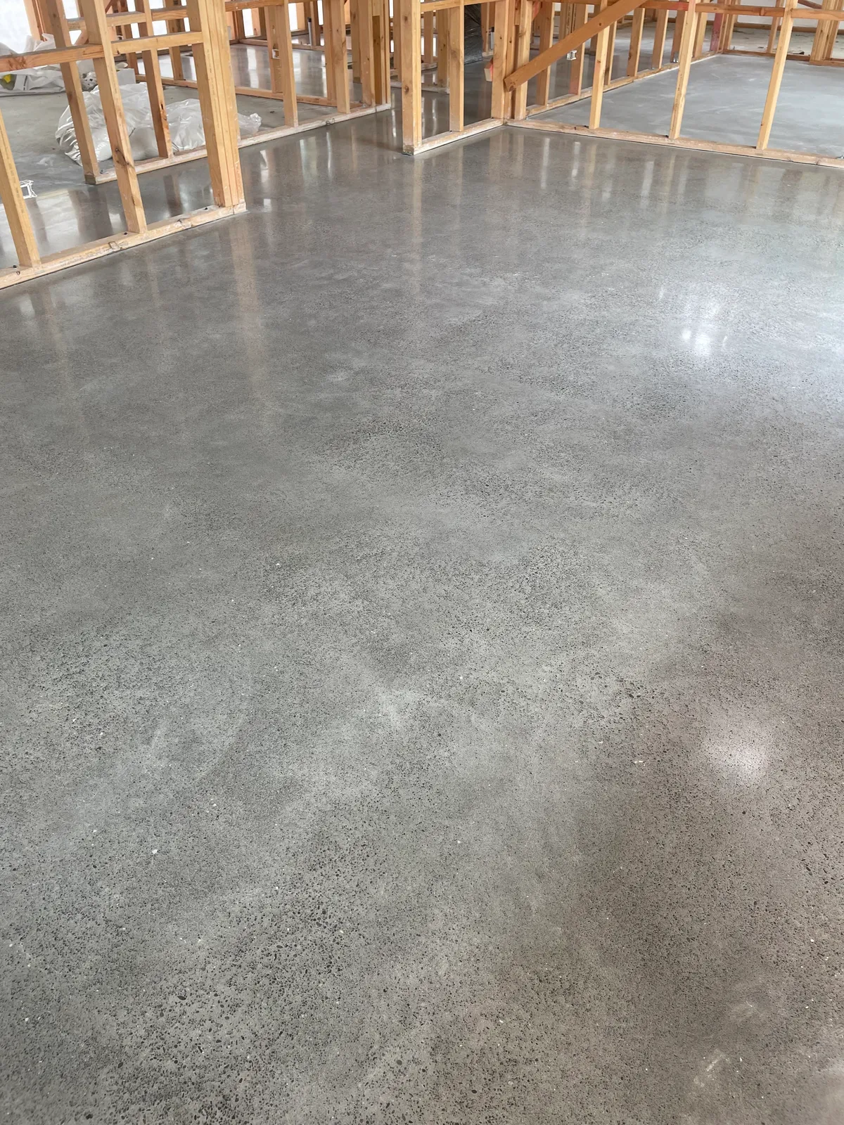 Grind & Seal polished concrete finish